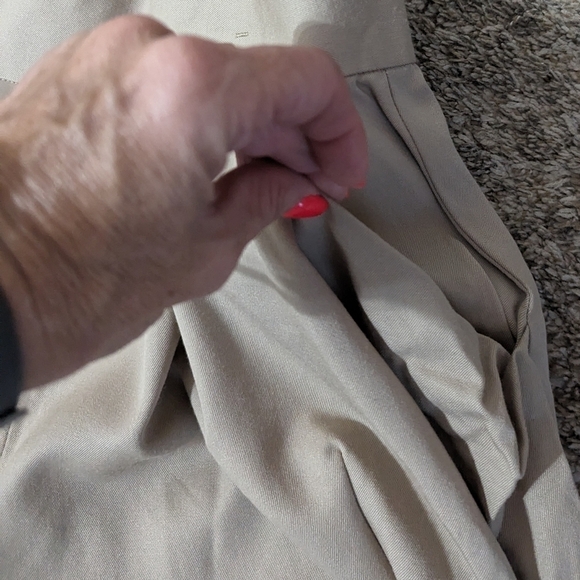 Opening Ceremony Wool Beige Suspender Shorts Overalls Size S High Waist Pockets - Picture 10 of 14